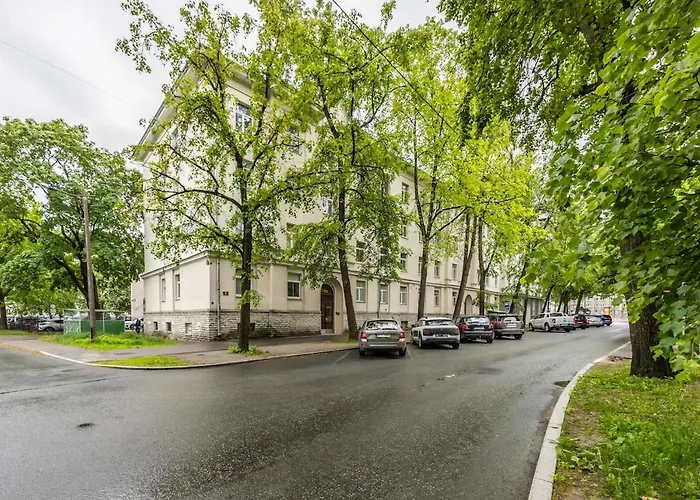 Center, High Ceilings, 75m2 2br Free Parking Lägenhet